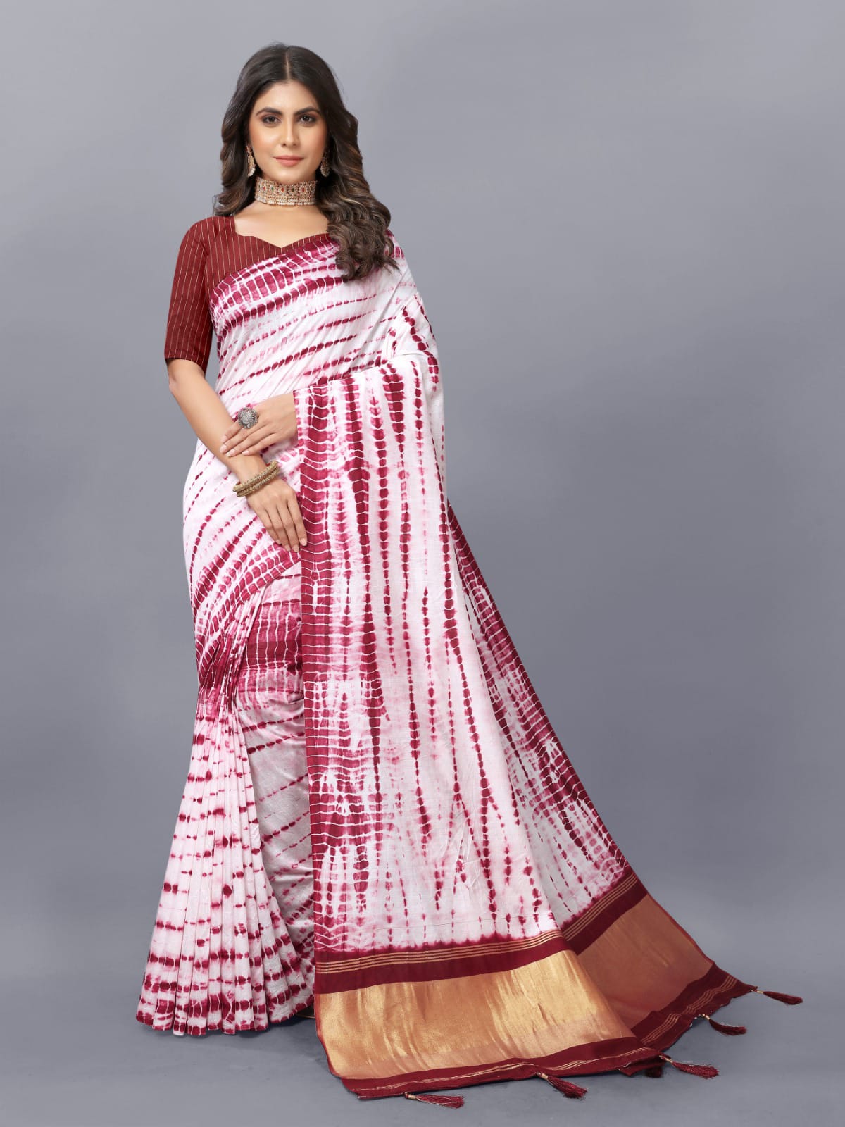Radha Raman Shiboori Bandhani Printed Sarees Catalog