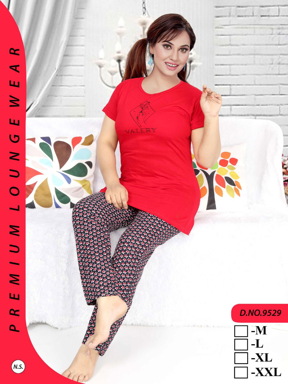 Medium Range 875 Hosiery Designer Night Wear Collection
