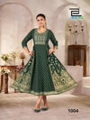 Munch By Blue Hills Rayon Wholesale Anarkali Kurtis Suppliers In Mumbai