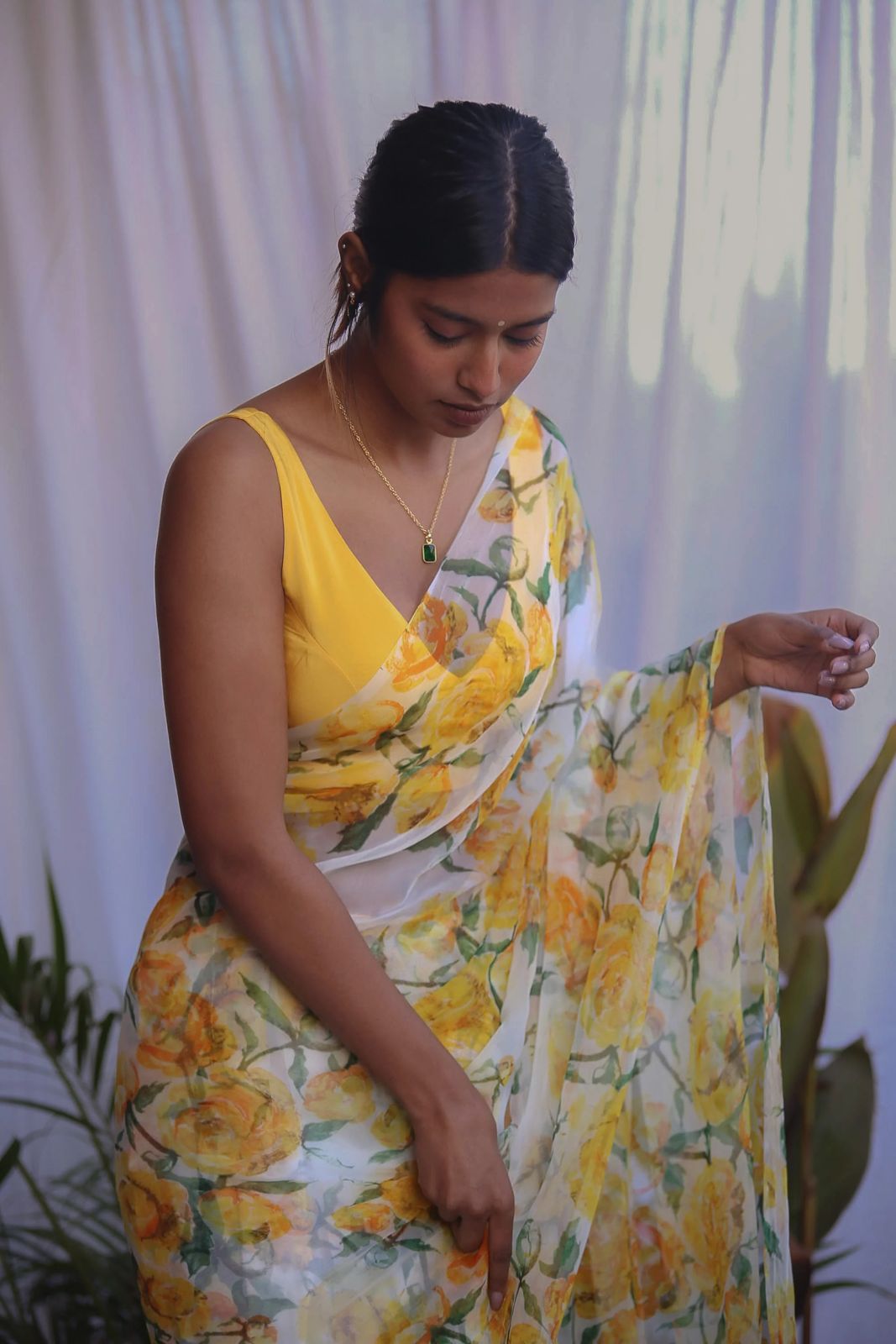 MG 335 Printed Daily Wear Georgette Sarees Catalog