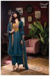 Maven 4339 By Ganga Bemberg Russian Silk Designer Salwar Suits Wholesalers In Surat