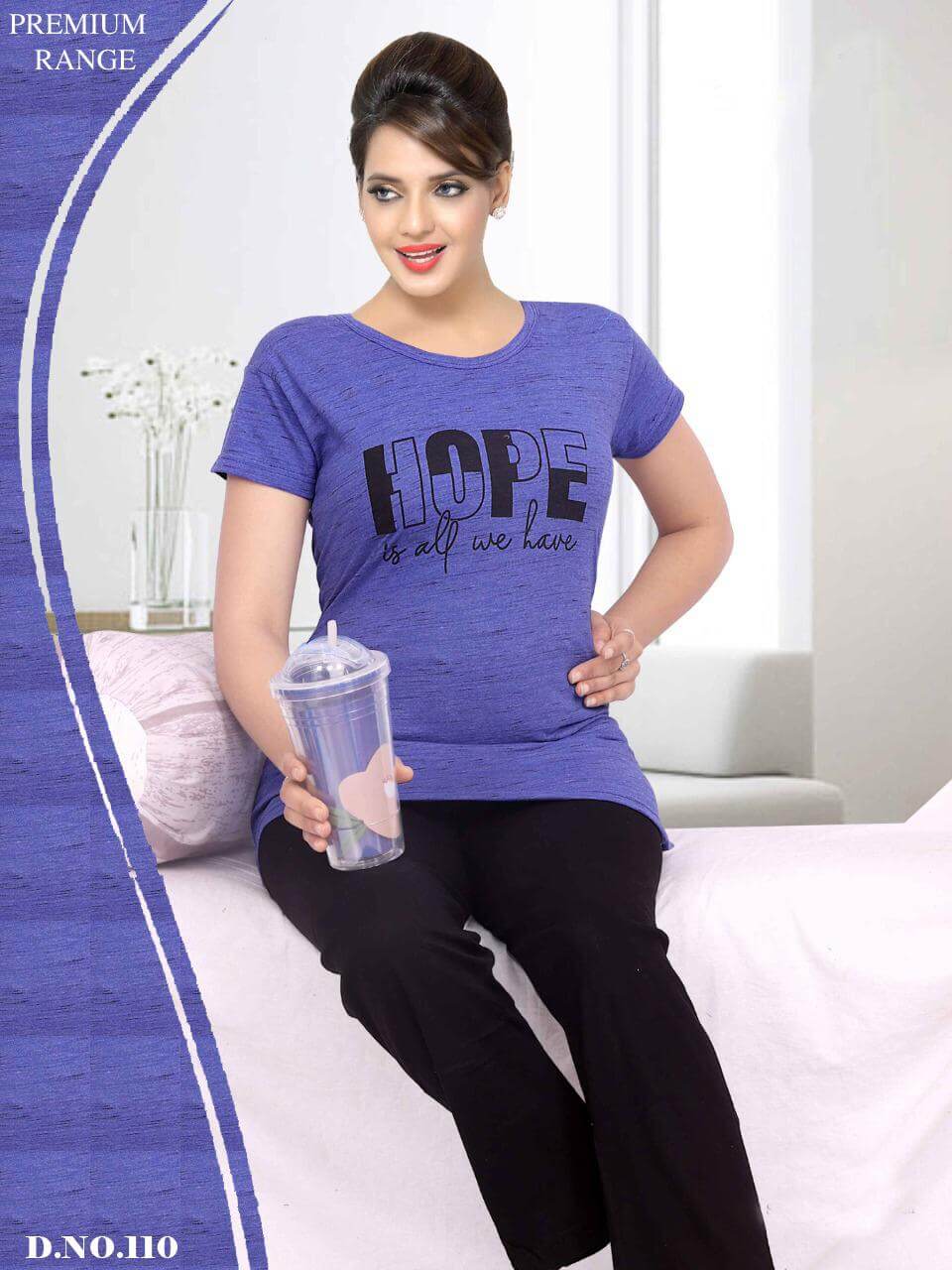 NIght Suits 201 To 206 Soft Latest Exclusive Comfortable Hosiery Cotton With Super Fine Stitching Night Suits Collection
