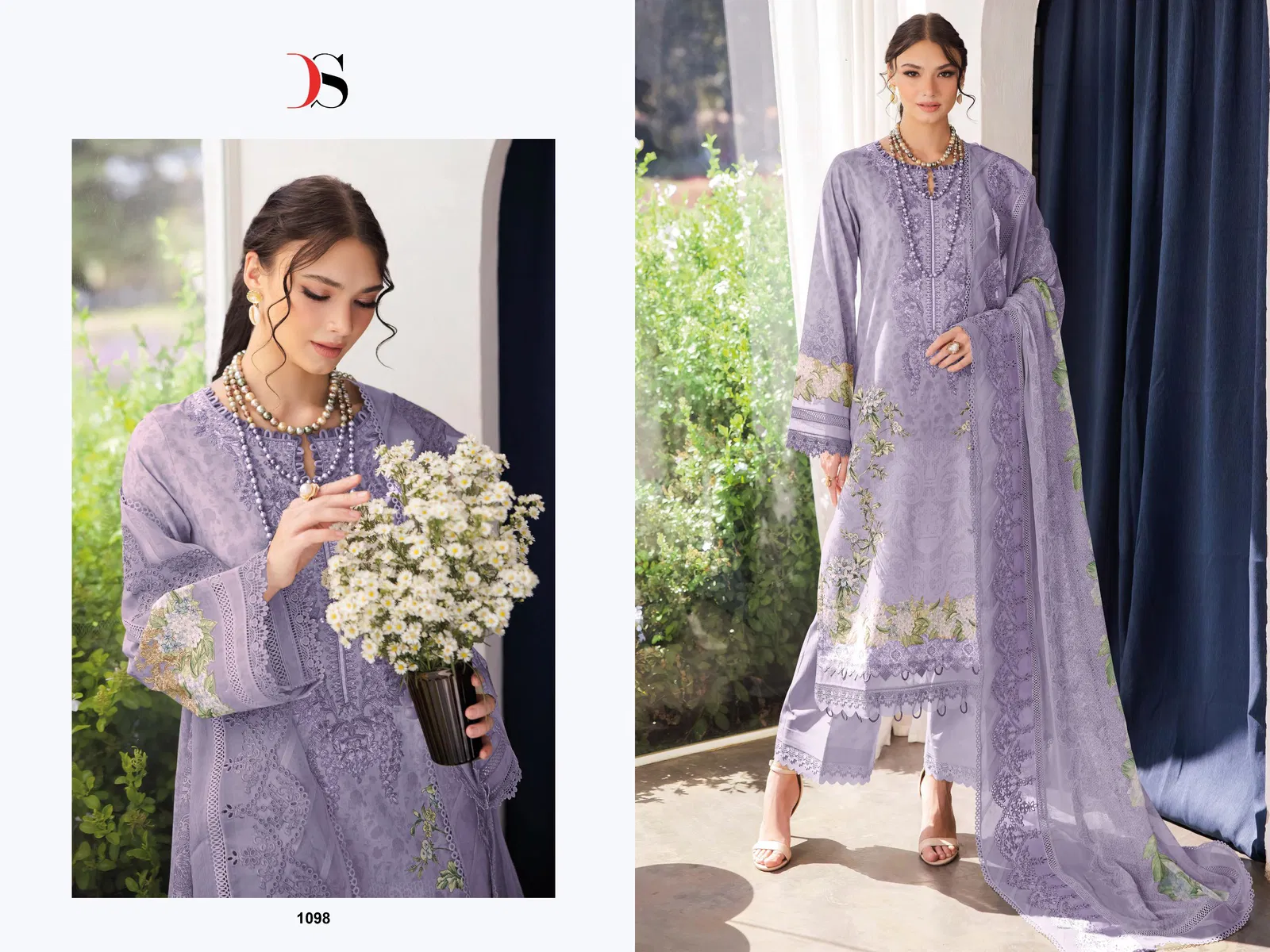Jade Needle Wonder 2025 Nx By Deepsy Cotton Dupatta Pakistani Suits Wholesale Price