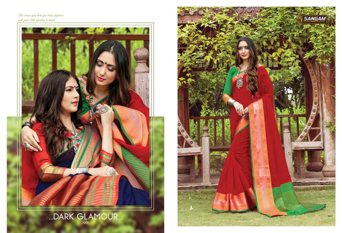 Sangam Godawari Cotton Handloom Festive Wear Designer Saree Collection
