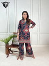 Naisha K 231 Rayon Discharge Printed Cor Ord Set Bulk Orders In India