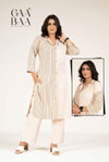 Gaabaa 927 Cotton Flex Weaved Handloom Co Ord Sets Wholesale Shop In Surat
