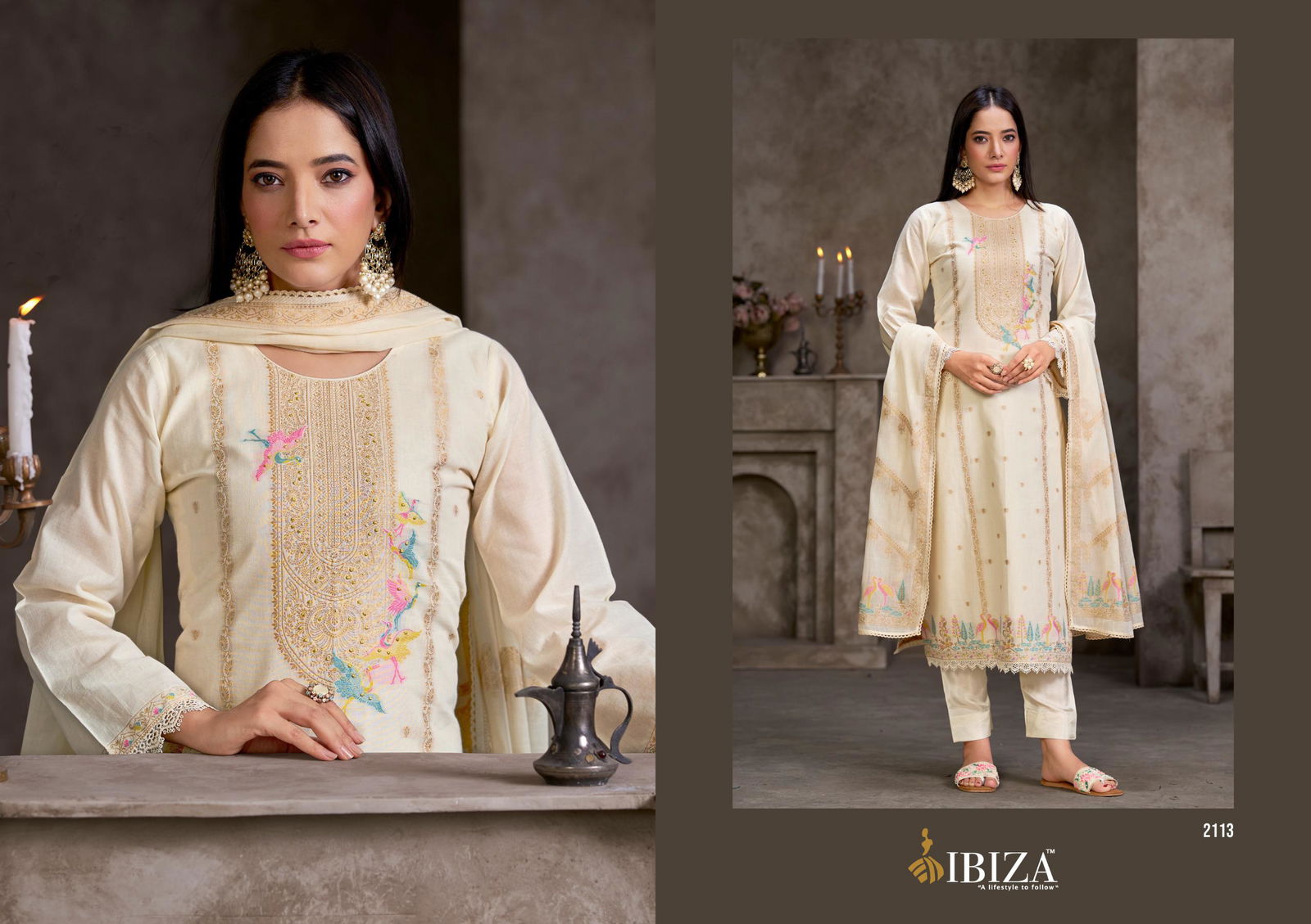 Bosco Vol 5 By Ibiza Lawn Cotton Designer Salwar Suits Exporters In India