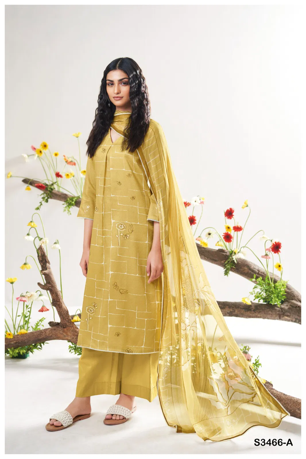 Eelee By Ganga Cotton Khadi Designer Salwar Suit Wholesale Price In Surat
