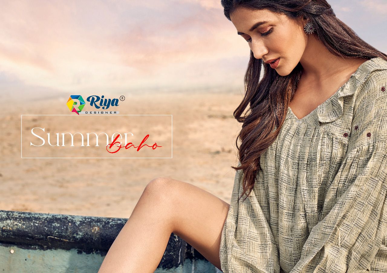 Riya Cruze New Designer Ethnic Wear Western Top Collection