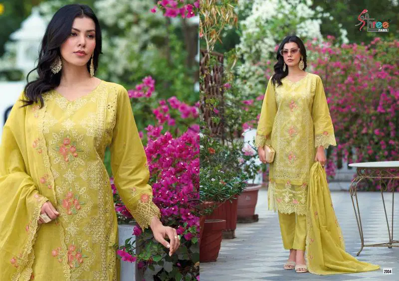Tasrif By Shree Premium Embrodered Lawn Pakistani Salwar Kameez Wholesale Online