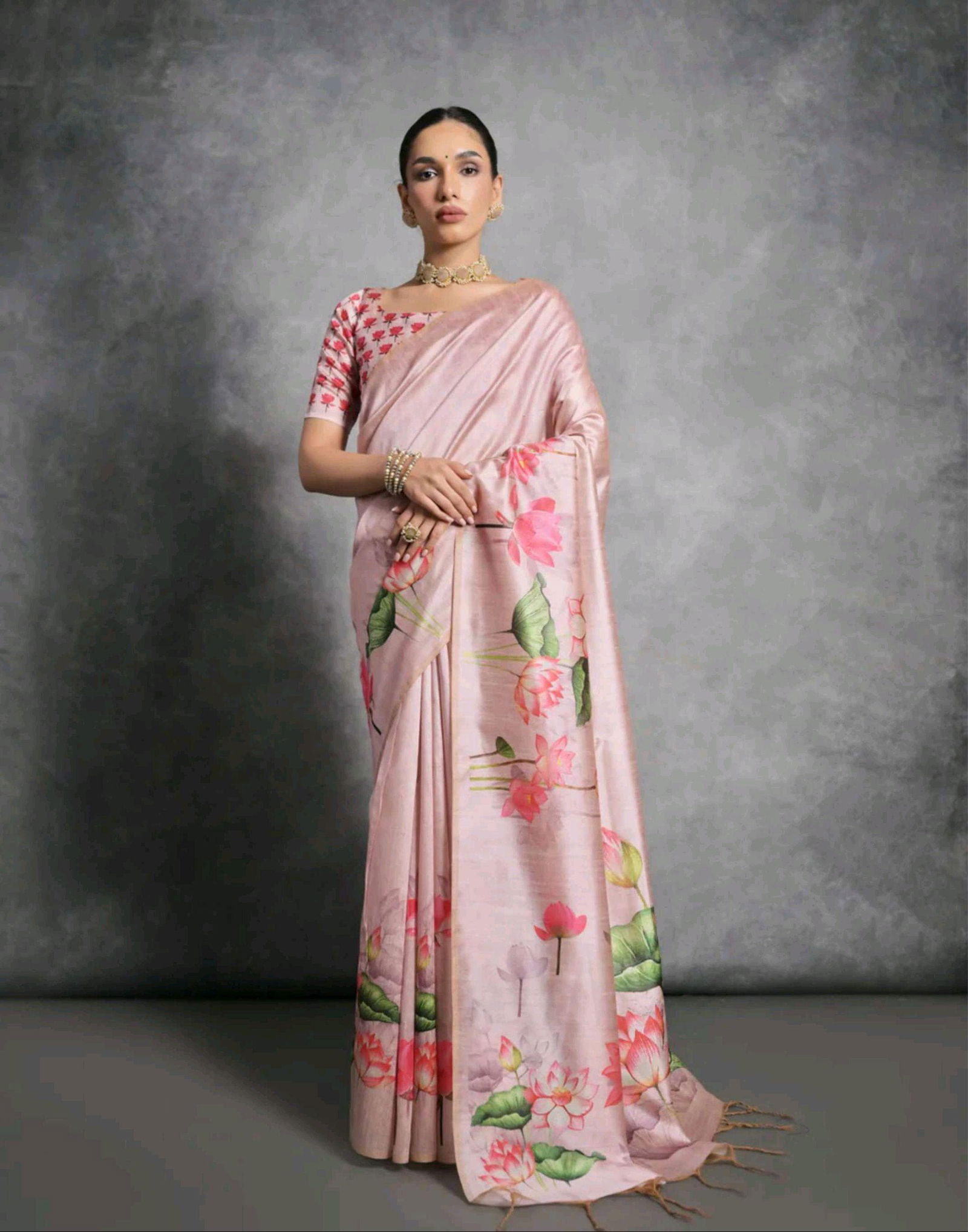 Kamal Bagh By Rajyog Tusser Silk Saree Wholesalers In Delhi