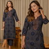 Naisha K 286 Cotton Embroidered Kurti With Bottom Best Wholesale Shop In Surat
