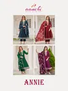 Annie By Aanchi Crystal Silk Kurti Bottom With Dupatta Orders In India
