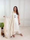 Naisha K 260 Vertican Mirror Worked Kurti With Bottom Dupatta Wholesalers In Delhi