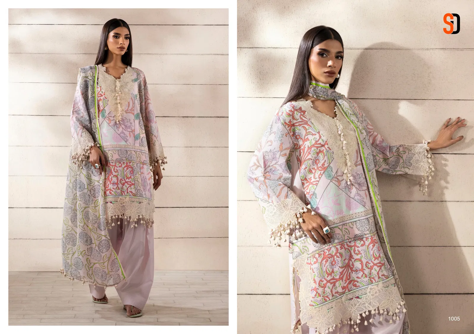 Muzlin Sana Safinaz By Sharaddha Lawn Cotton Pakistani Dress Material Orders In India