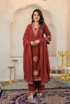 Naisha K 387 Cotton Casual And Stylish Wear Kurti With Pant Dupatta Best Wholesale Shop In Surat