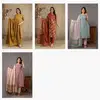 Naisha K 282 Cotton Printed Kurti With Bottom Dupatta Wholesale Market In Surat With Price
