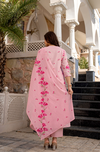 Dhuvrunda 01 Chanderi Butti Printed Casual Wear Kurti With Pant And Dupatta Wholesale In India