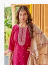 Sunflower By Aanchi Crystal Silk Kurti With Bottom Dupatta Wholesale Price In Surat
