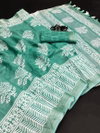 Vk 4191 Linen Print Saree Suppliers in India
