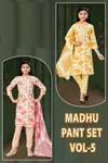 Madhu Pant Set Vol 5 Capsule Printed Kids Wear Wholesale Clothing Distributors In India