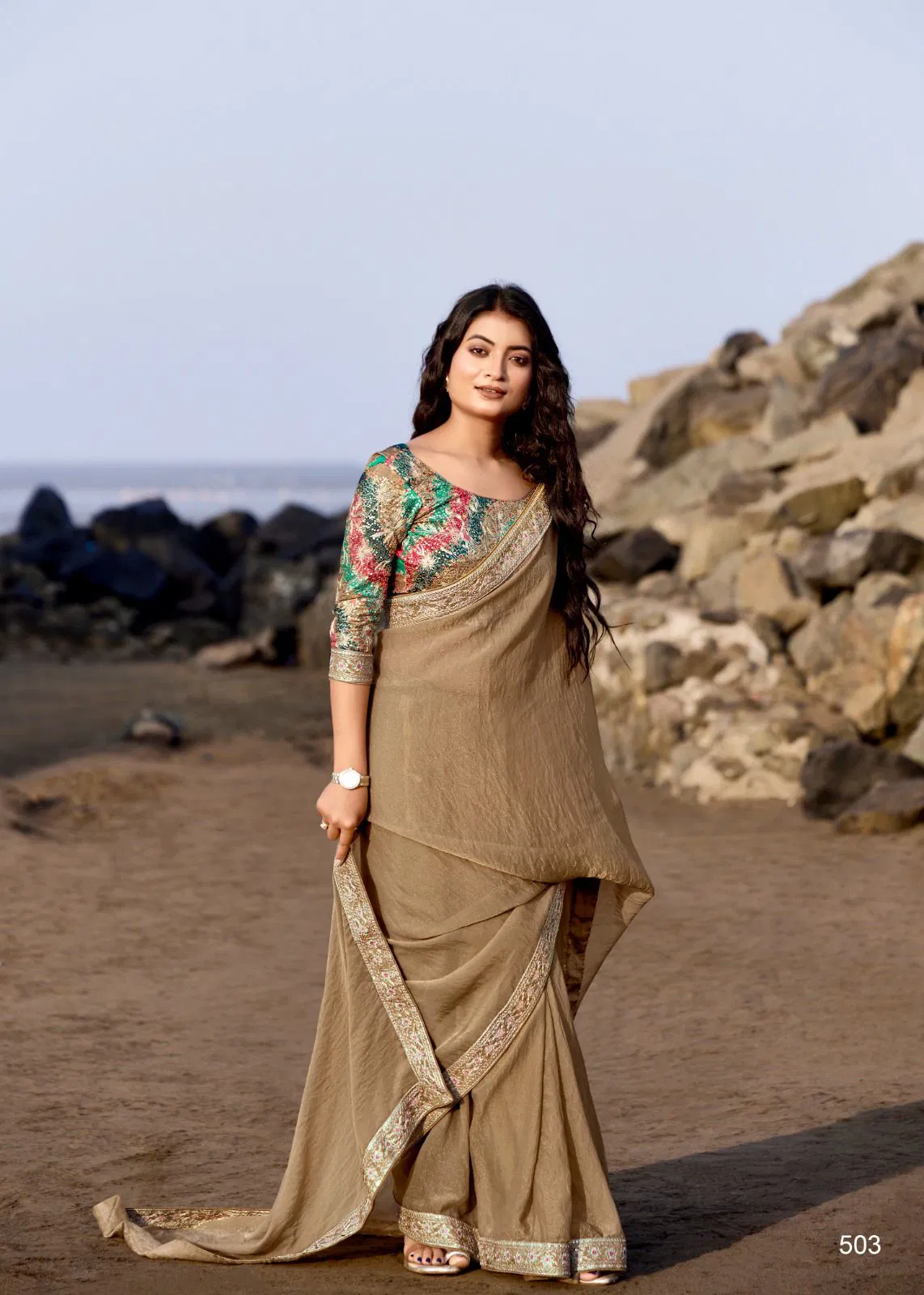 Magnolia Vol 5 By Kashvi Malai Silk Wholesale Designer Saree In India
