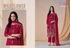 Aarrzoo By Vipul Crinkle Chiffon Embroidery Wholesale Designer Salwar Suits In India