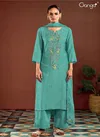 Larah 2738 By Ganga Bemberg Silk Embroidery Wholesale Salwar Suit In India