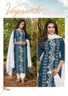 4 Colours Lakhnavi Latest Designer Festive Wear pure Maslin And full inner Embroidery Work Top With Bottom Readymade Collection