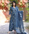 Dhruvi 359 Viscose Printed Kurti With Bottom Dupatta Exporters In India