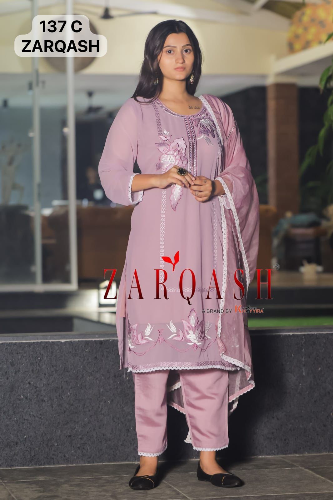 Zarqash Z 137 Series Pakistani Salwar Suit Wholesale Market in Surat with Price