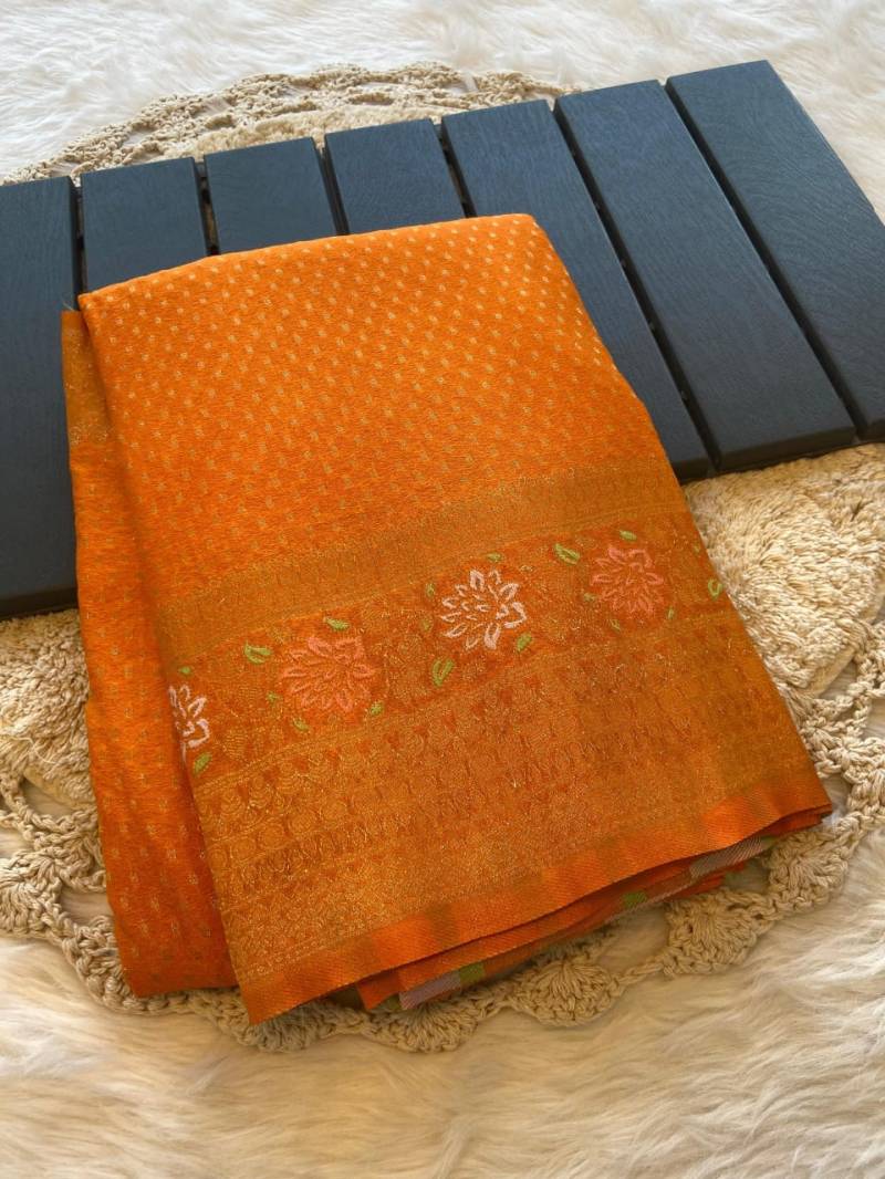 Kc 301 Wedding Wear Stylish Silk Saree Wholesale Price In Surat	