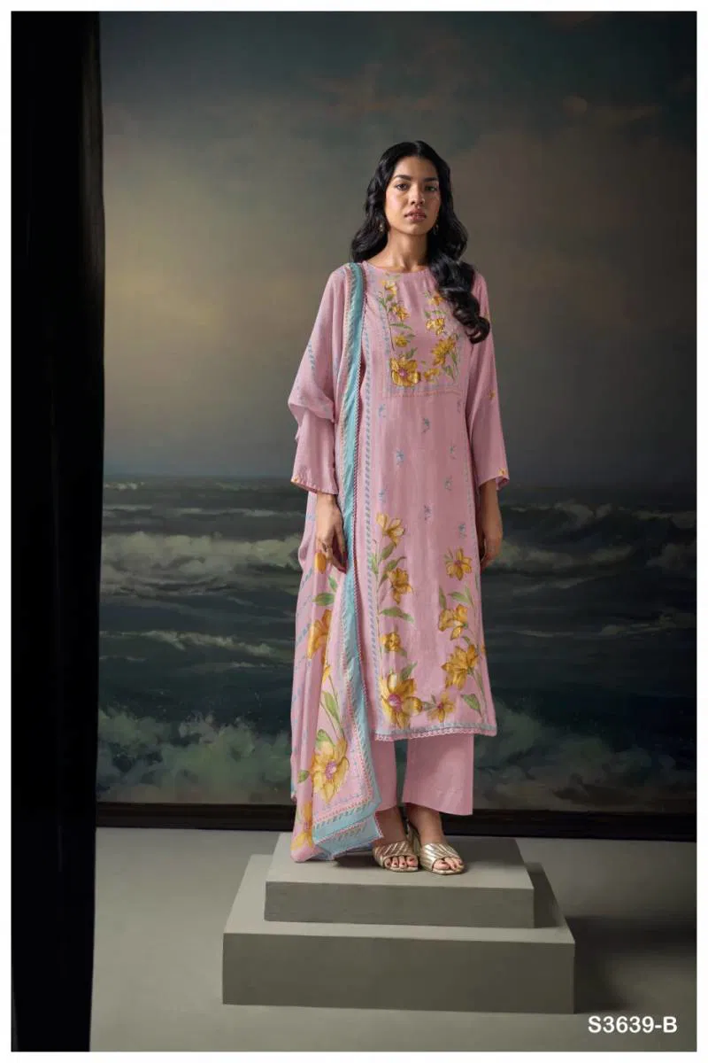 Kaisha By Ganga Bemberg Silk Printed Salwar Suit Best Wholesale Shop In Surat
