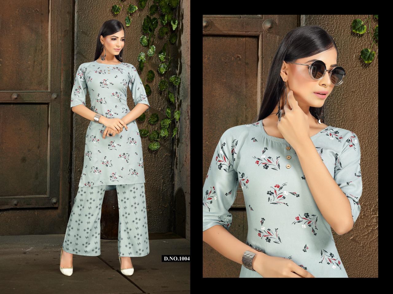 Ft Bandhni Vol 2 Latest Daily Wear Heavy Rayon Kurti With Plazzo Collection