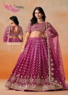 Red Pink Colour Elegance By Zeel Georgette Designer Lehenga Choli Collection