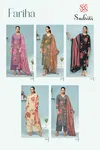 Fariha By Sudriti Lawn Cotton Printed Dress Material Suppliers In India