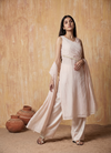 Tew 019 Silk Organza Designer Kurti With Bottom Dupatta Wholesale In India