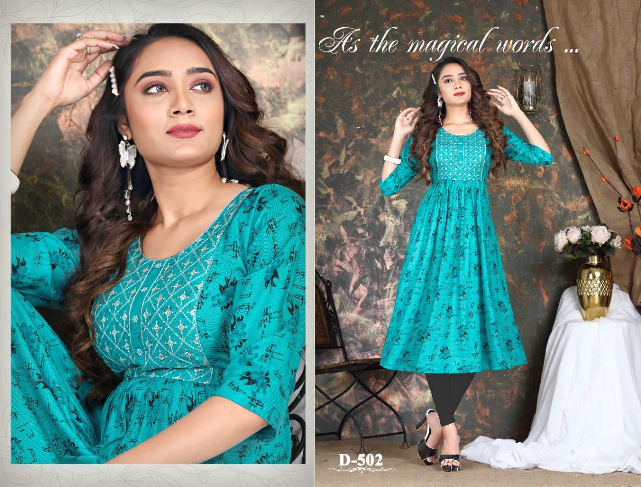 Beauty Queen Smarty 2 Casual Daily Wear Rayon Printed Designer Kurti Collection
