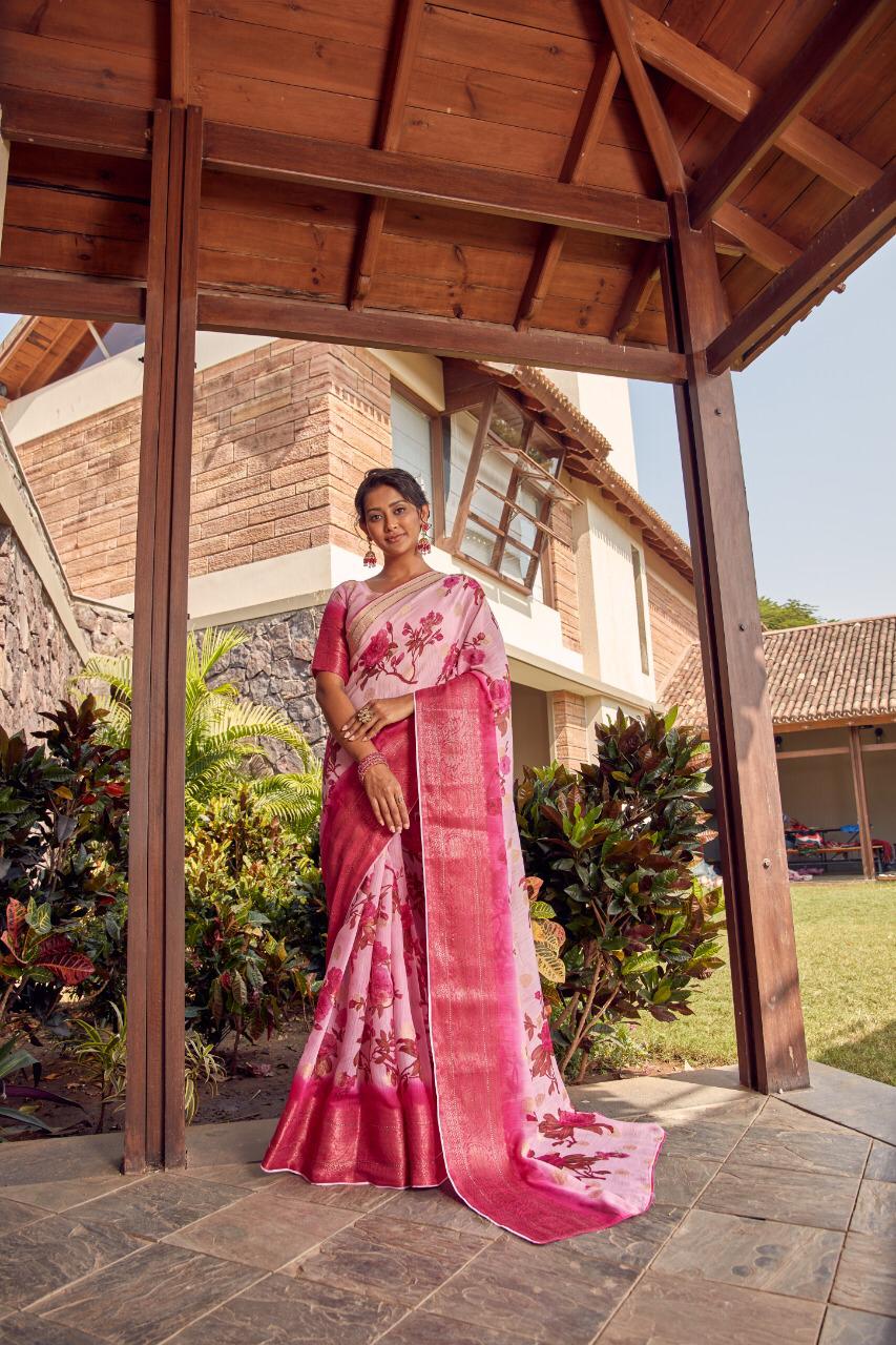 Sr Vasudha Latest Designer Rich Look Jacquard Casual Wear Wedding Wear Saree Collection 