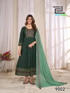 Ritu Special Vol 9 By Blue Hills Rayon Anarkali Gown With Dupatta Suppliers In India