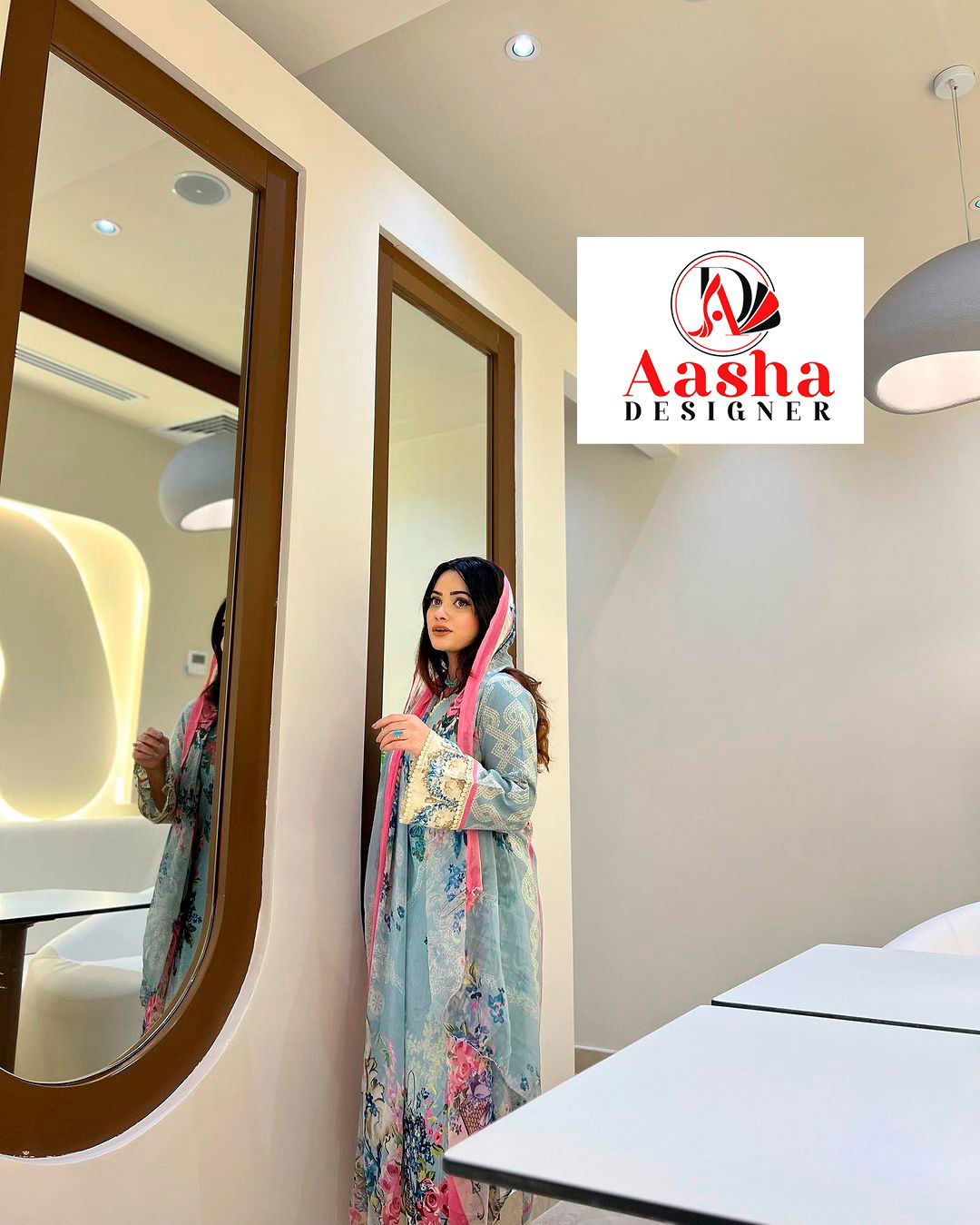Aasha 1032 Cotton Embroidery Pakistani Suits Catalog
