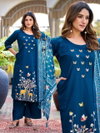 Naisha K 719 Dabhu Cotton Ladies Kurti With Bottom Dupatta Wholesale Market In Surat
