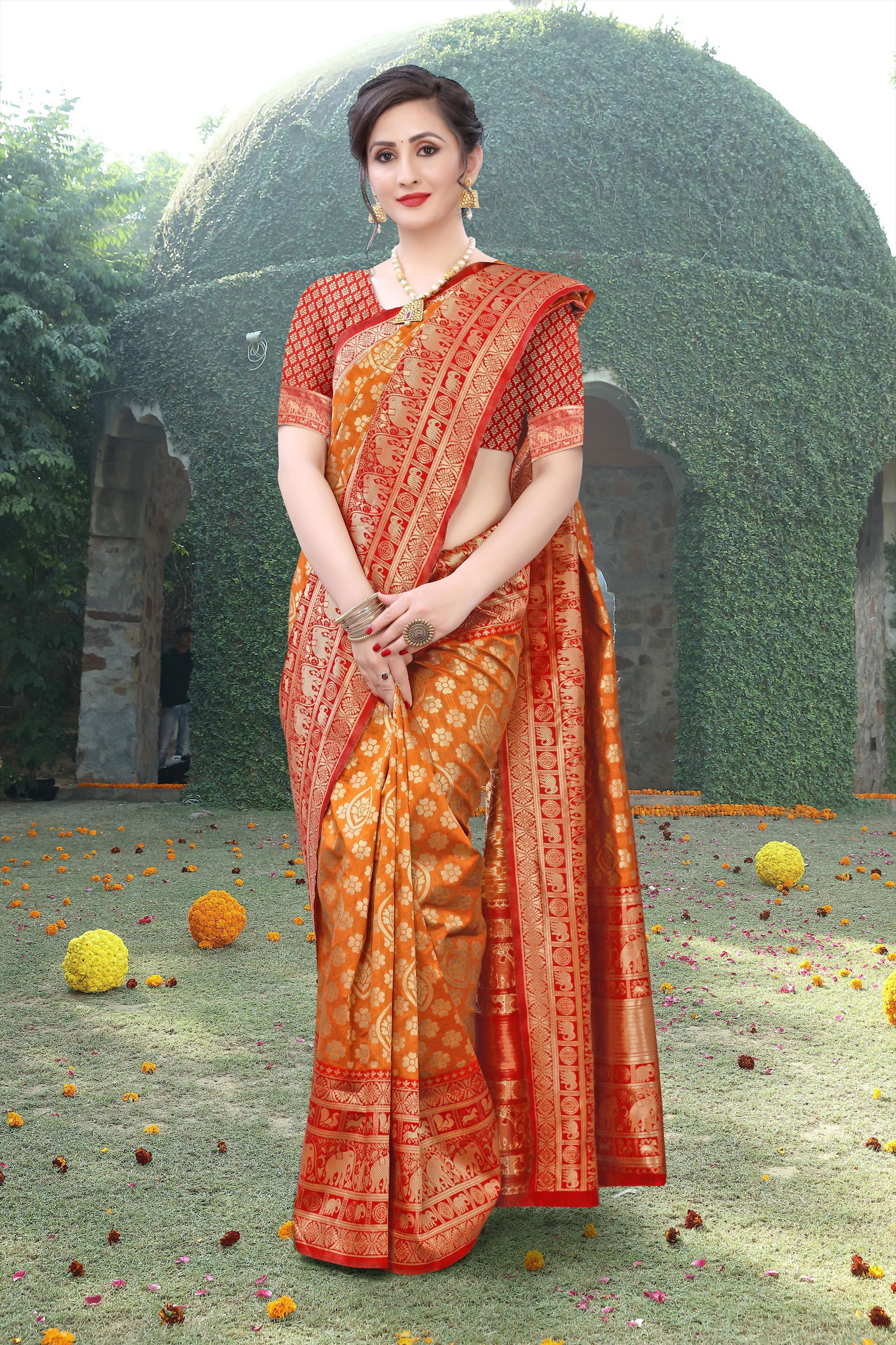Bk 8482 Latest Fancy Designer Heavy Festive Wear Silk Weaving Banarasi Silk Sarees Collection
