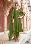 Mirza By Wooglee Viscose Threadwork Kurti With Bottom Dupatta Wholesale Market In Surat With Price
