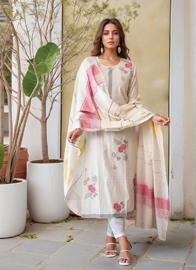 Navya Kurti 95 Cotton Printed Kurti Bottom With Dupatta Online Wholesale