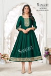 Sofia By Sangeet ichitra Blooming Silk Wholesale Anarkali Kurtis In India
