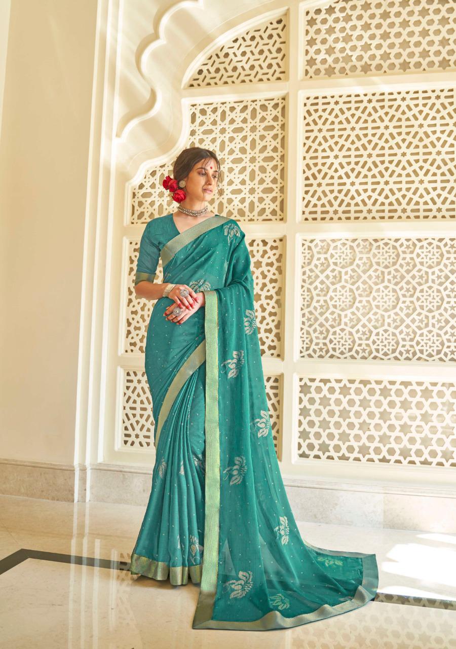 Lt Teerth Latest Fancy Chiffon Regular Casual Wear chiffon Printed Sarees Collection