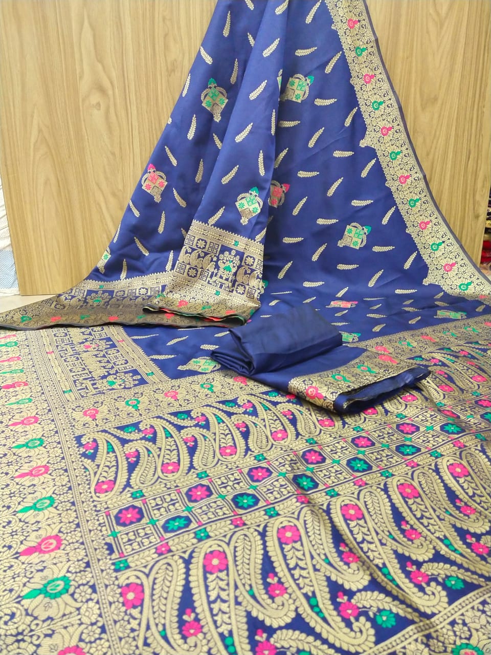 Janki BJ630 Latest Designer Festive Wear Banarasi Jacquard Saree Collection