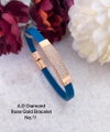 AD Diamond Rose Gold Fancy Bracelets Accessories Catalog
