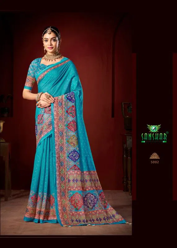 Alankarana Vol 2 By Sanskar Cotton Wedding Wear Saree Exporters In India